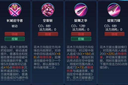 花木兰旧版技能_老版花木兰技能详解-第7张图片-流派游戏资讯网 花木兰旧版技能_老版花木兰技能详解-第7张图片-流派游戏资讯网